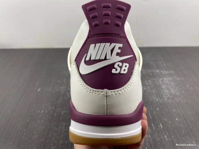 MaikeSneakers Jordan 4 Sapphire SB DR5415-102 x Red 0712